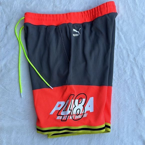 PUMA Men's Luxtg Basketball Shorts - sz Lrg - Picture 8 of 8